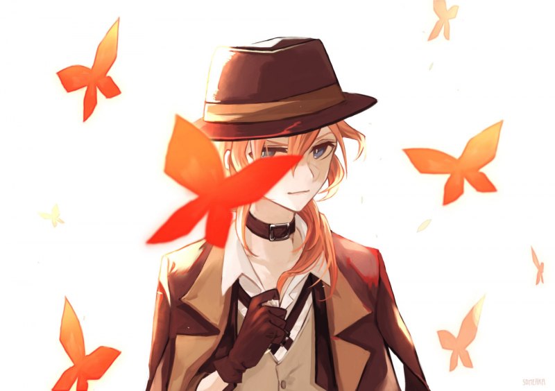 Бродячие псы Чуя и Гин