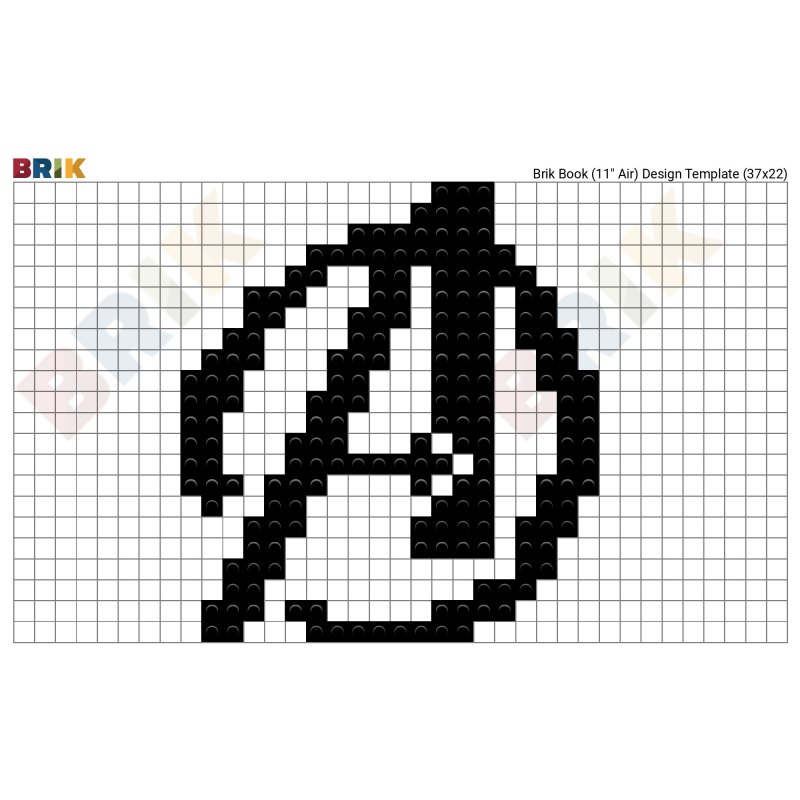 Пиксельные рисунки черно белые