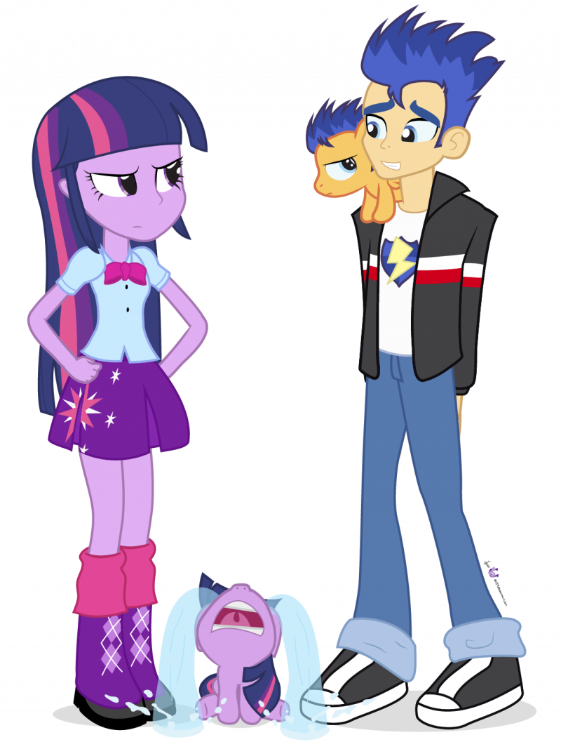 Принцесса Твайлайт и флеш сентри