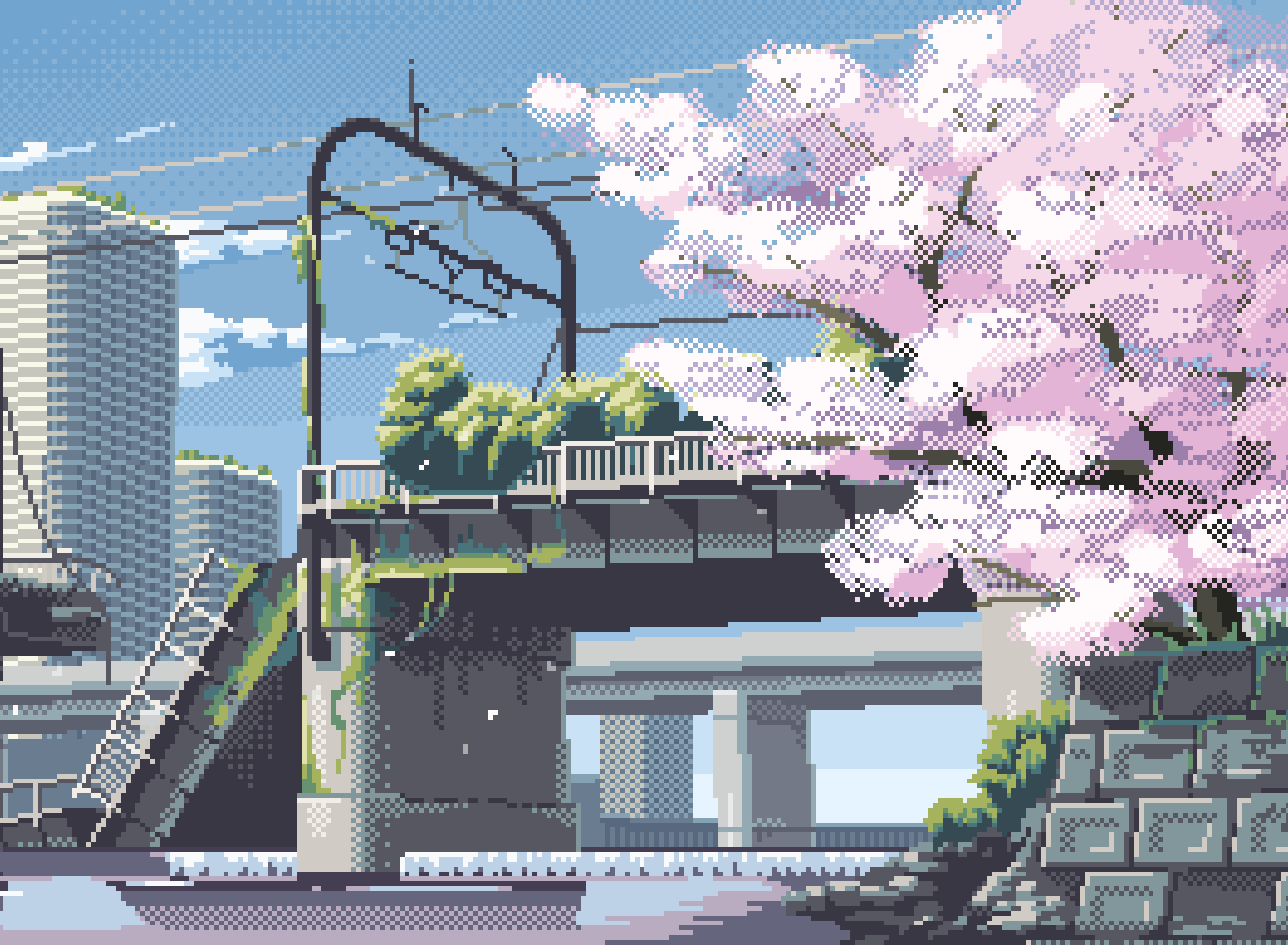 Pixel Art Япония. Пиксельный пейзаж. Пиксель арт японский город. Пиксель арт пейзаж. Японские пиксельные игры