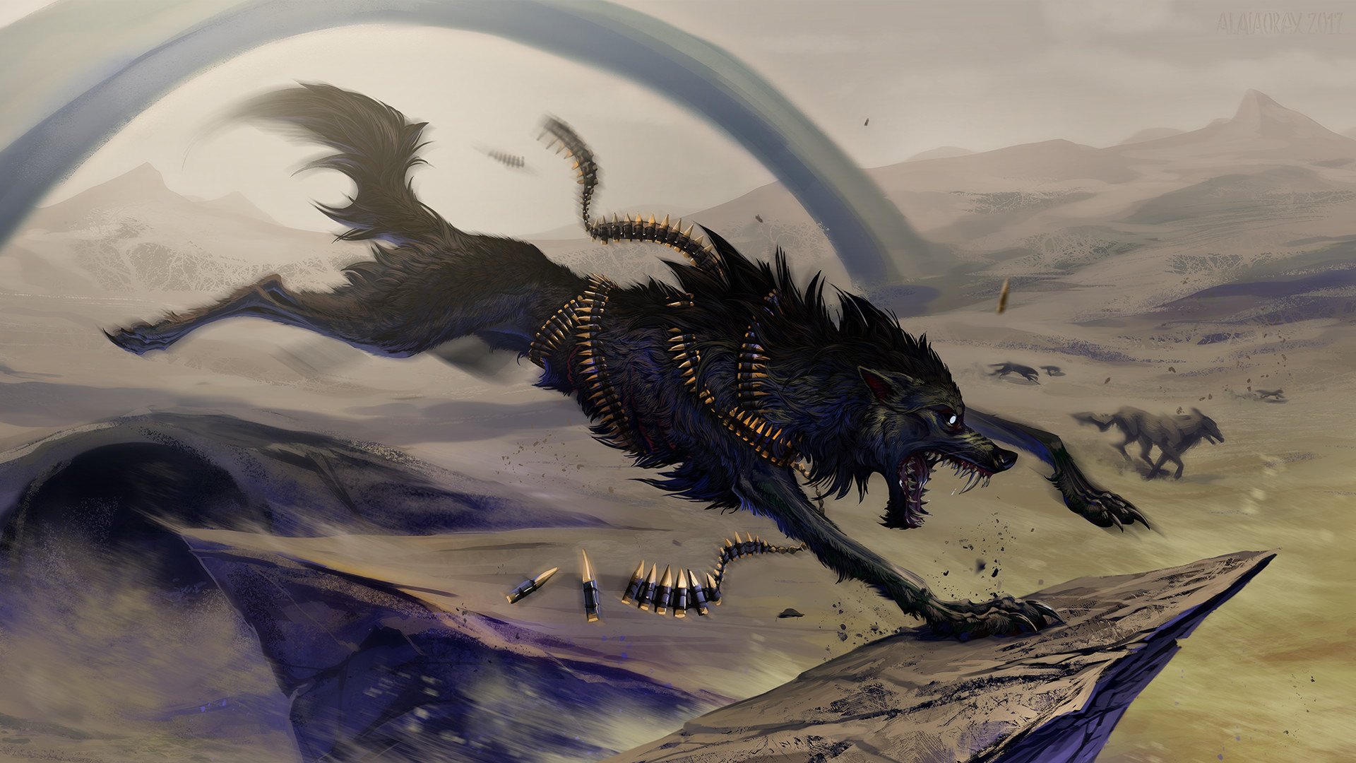 Бегающий дракон арт