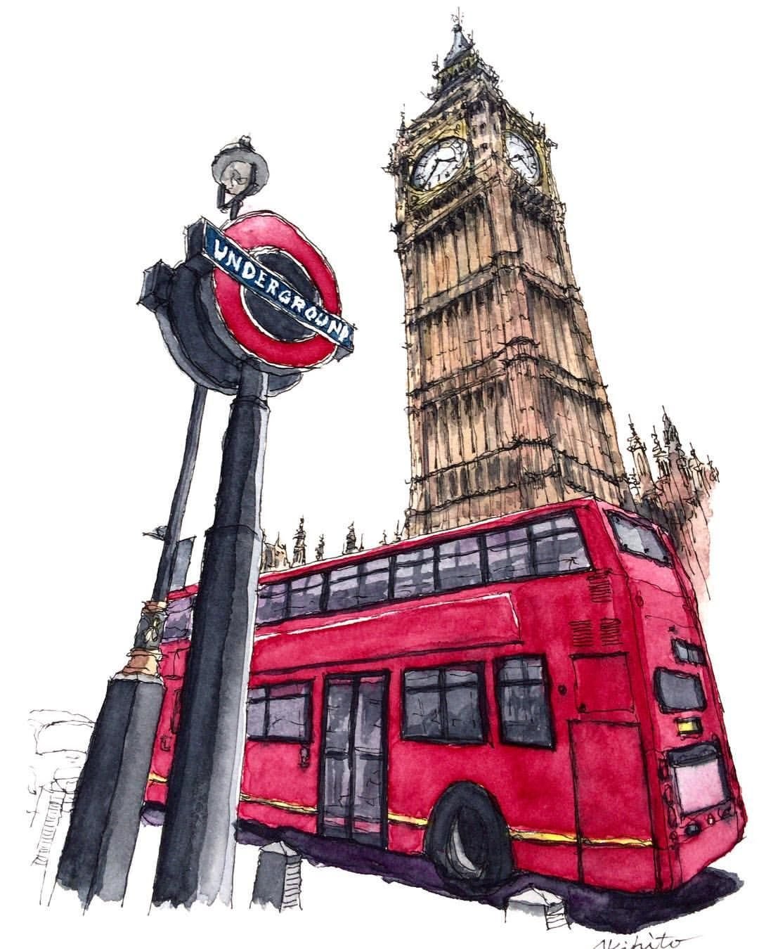 Картина по номерам Достопримечательности Лондона (BRM32928)