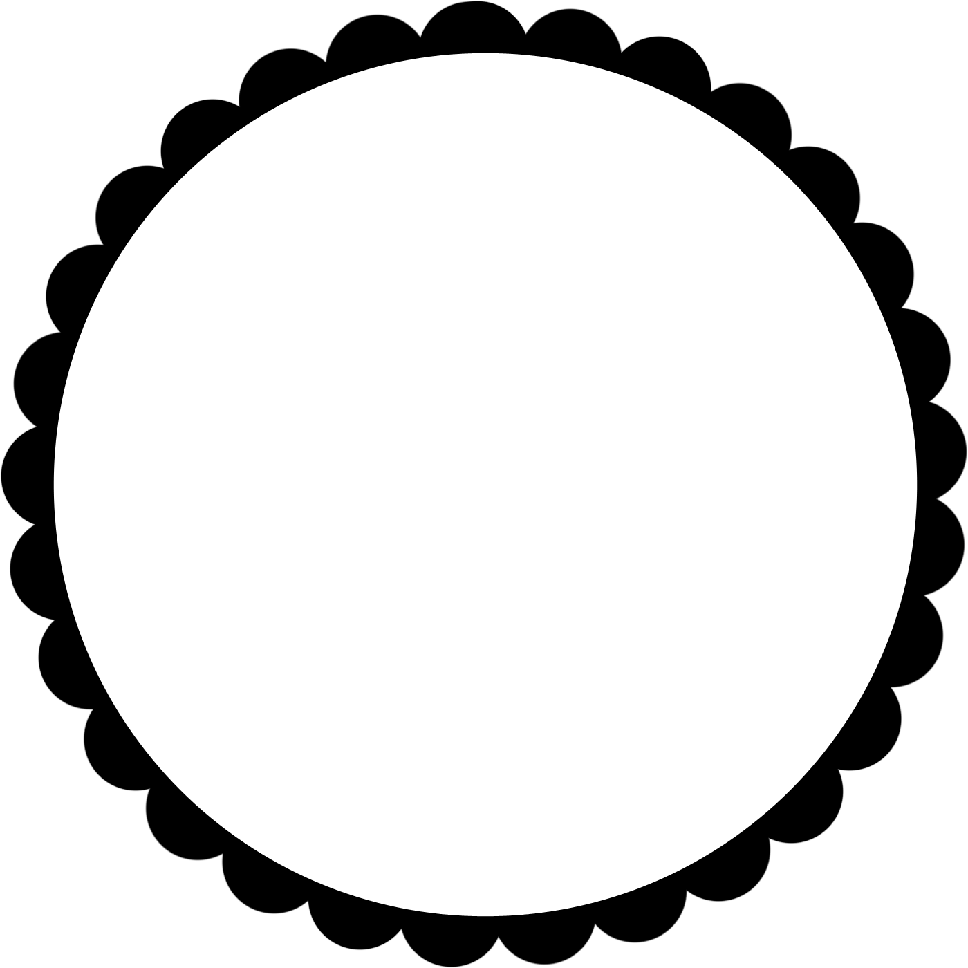 Открытый круг. Круглая рамка. Круг с волнистыми краями. Рамка для текста круглая. Круглая рамка простая.