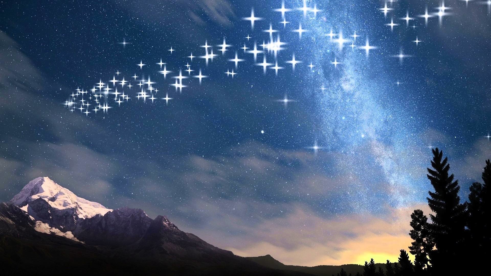 Произведение звездопад. Звезда с неба. Звездопад в горах. Звезда падает с неба. Красивый звездопад.