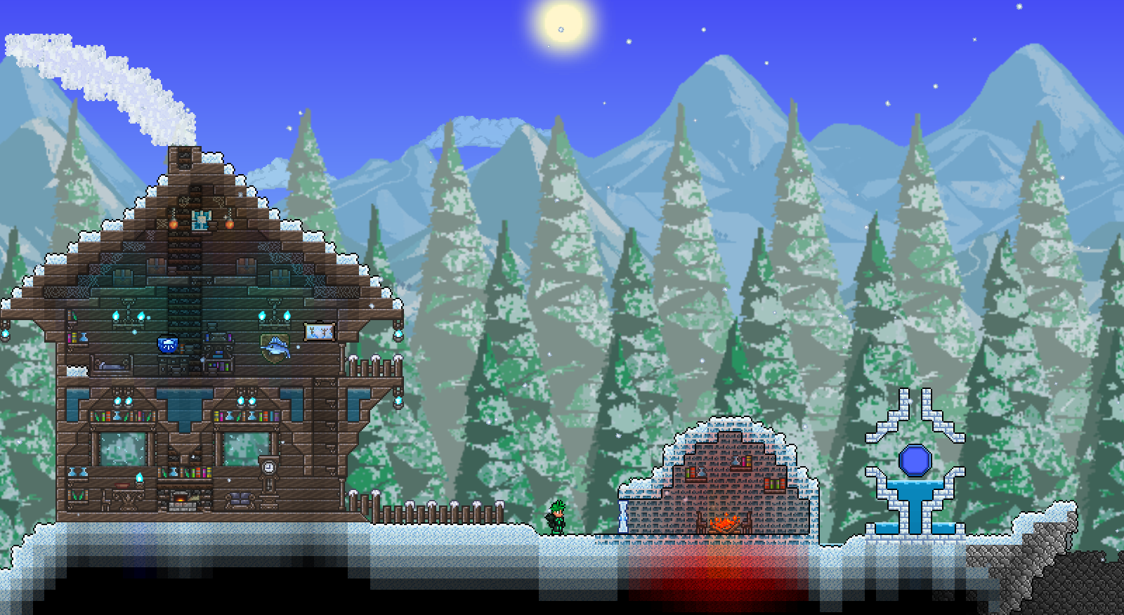 Terraria снежный биом фото 29