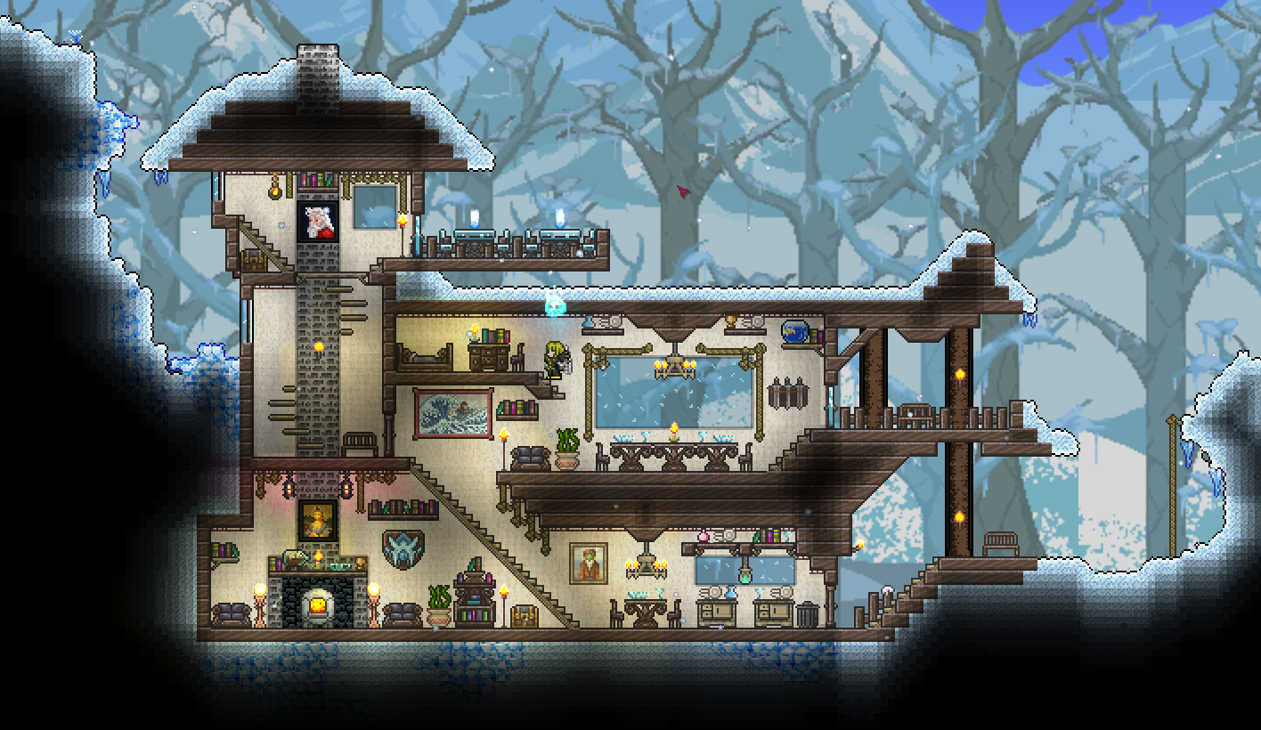 Terraria снежный снежного биома фото 42