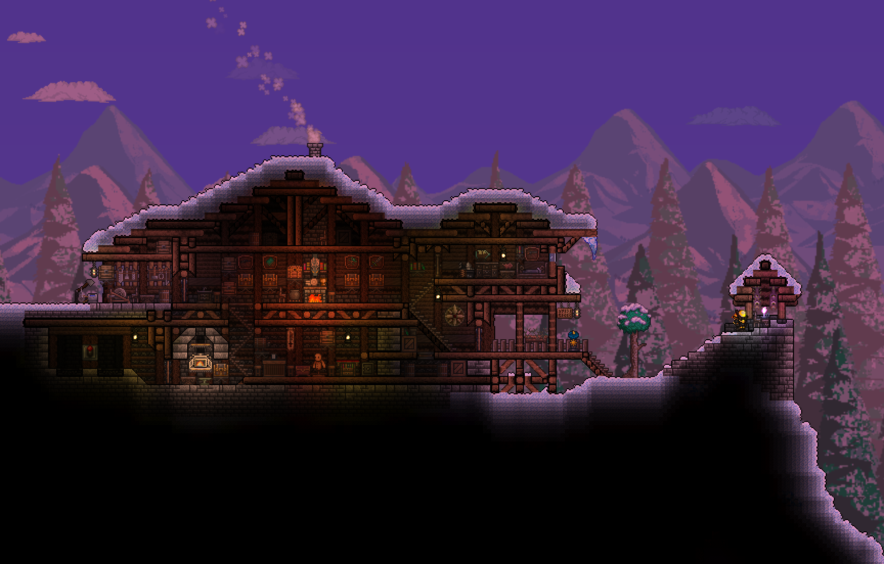 Terraria snow biome фото 56