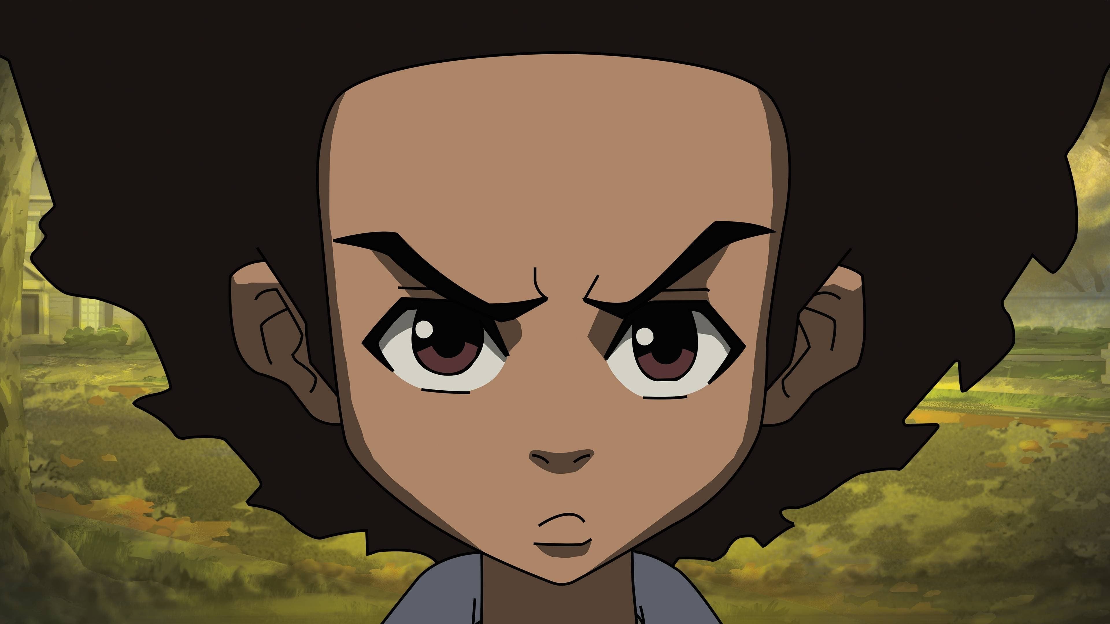 Хьюи фримен. Хьюи Фримен гетто. The Boondocks Хьюи. Гетто мультсериал Хьюи. The Boondocks 4 сезон.