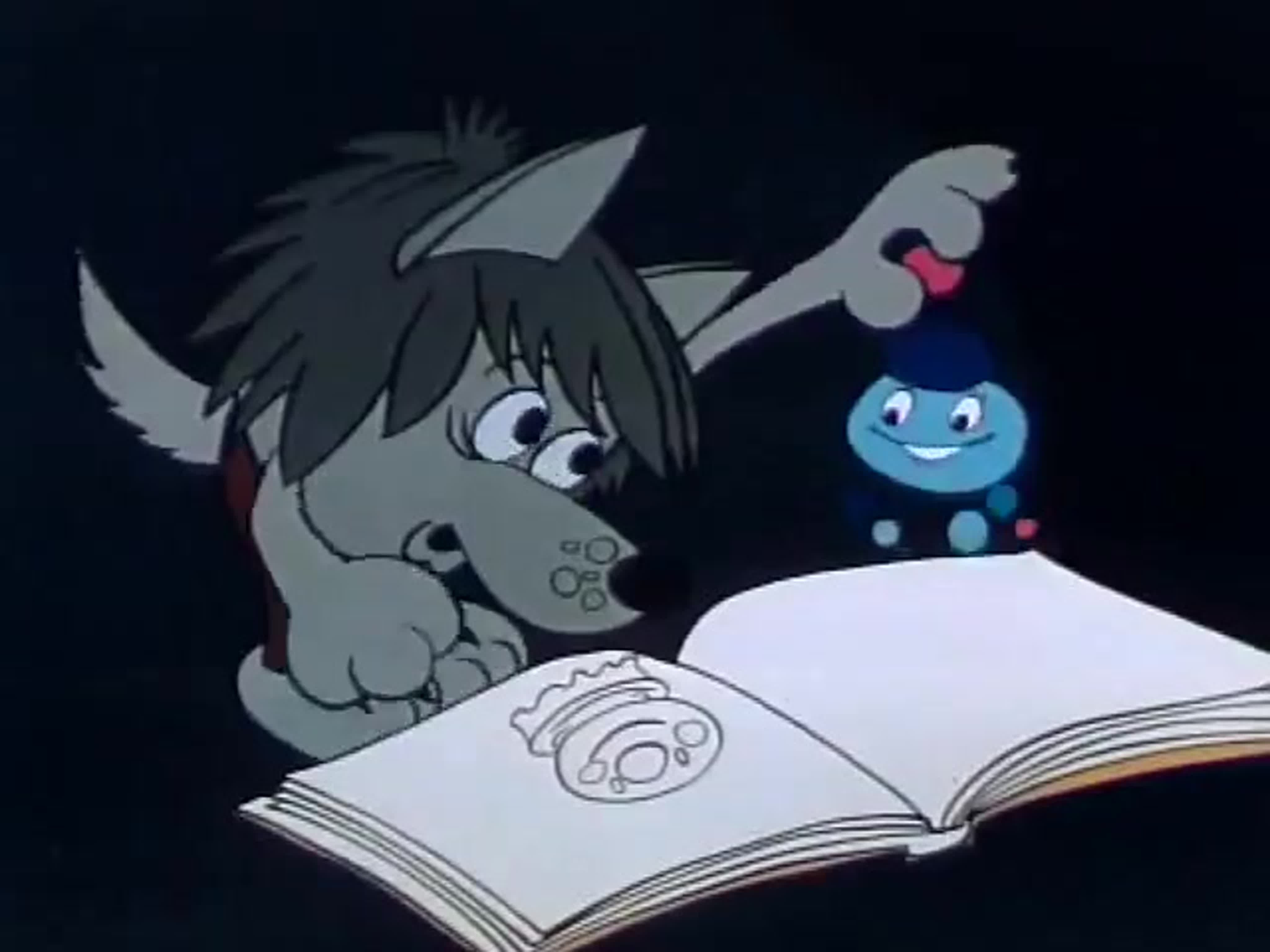 Волк из мультфильма Капитошка