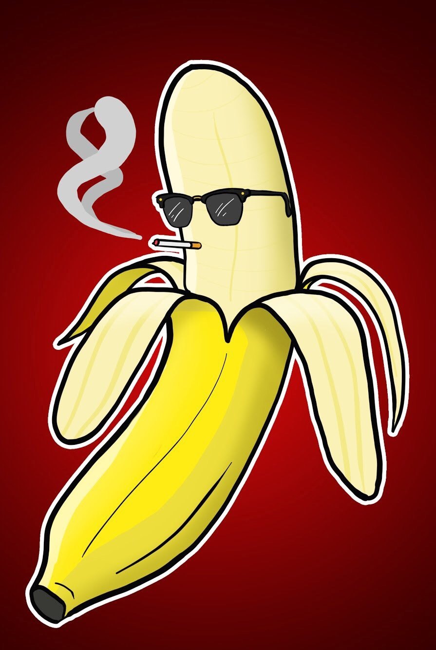 наклейка банан стим фото 27
