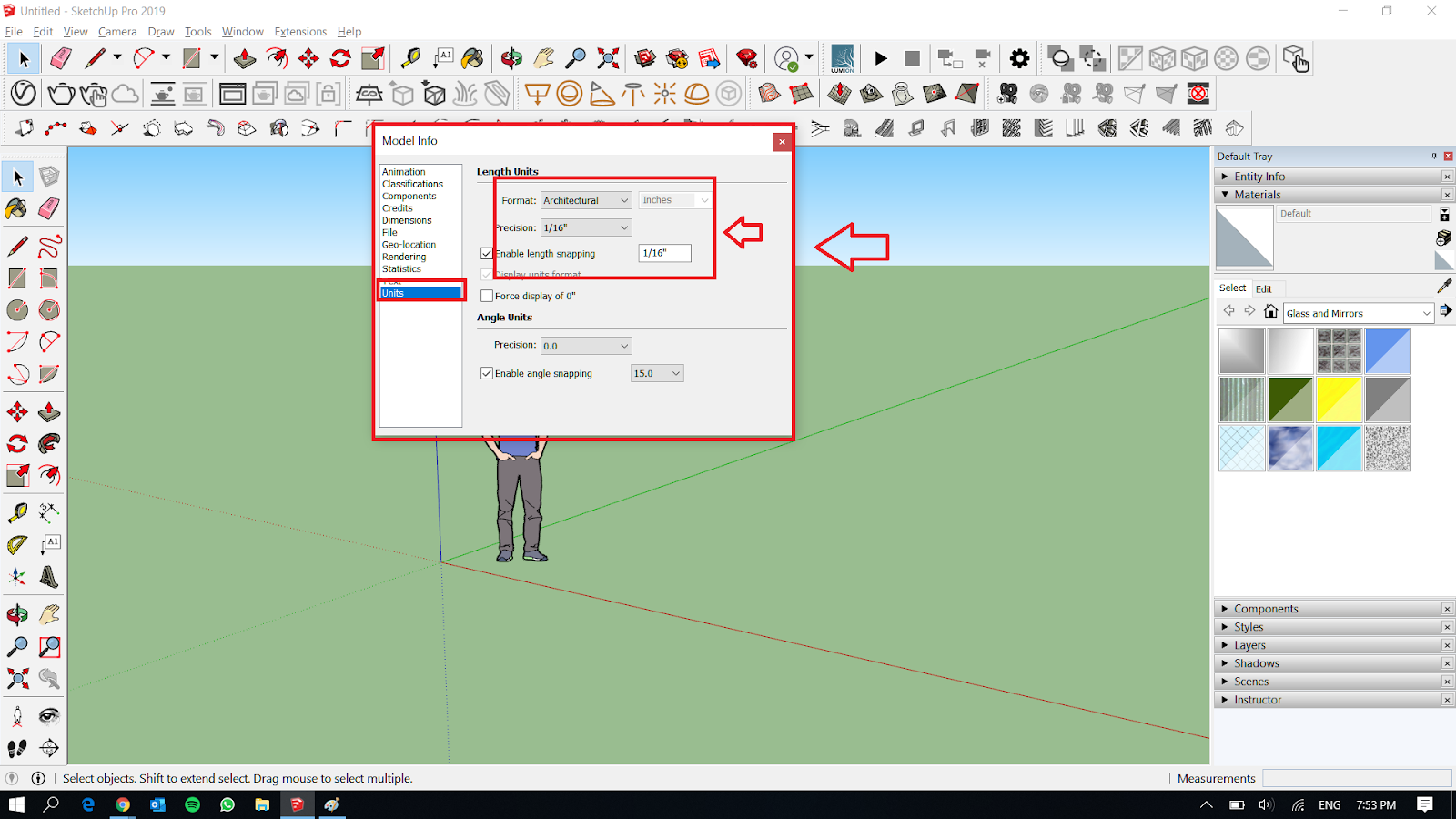 Sketchup вставить картинку