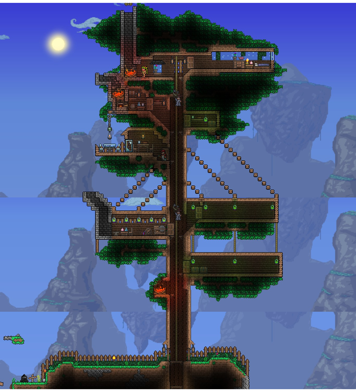 How to build in terraria фото 104