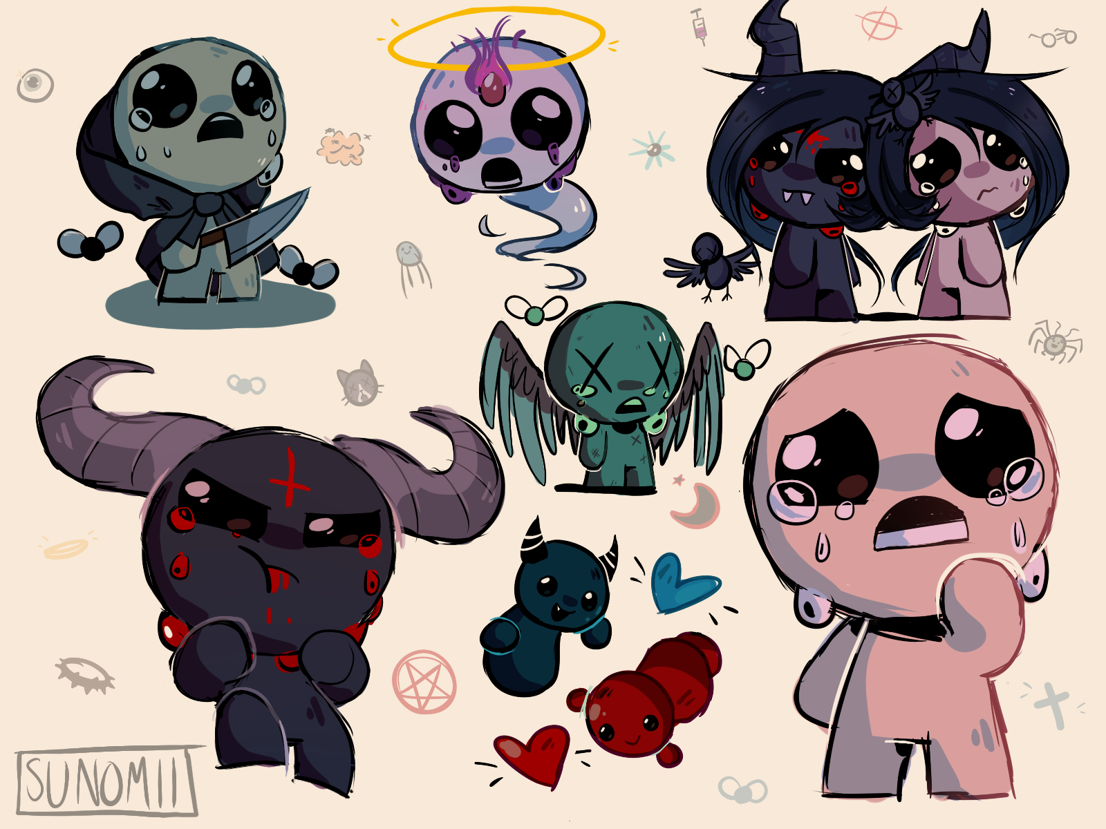 Айзек вики. Исаак the Binding of Isaac. Айзек из the Binding of Isaac Rebirth.