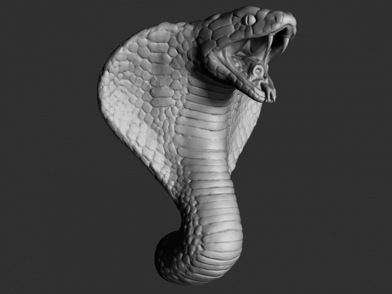 Пятиголовая Кобра 3dмодэль