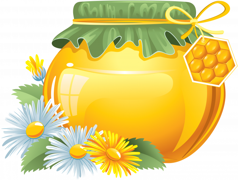 Пчелы на бочке с медом