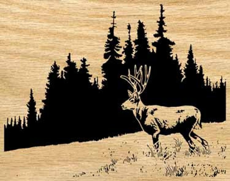 Лёгкие узоры для выжигания