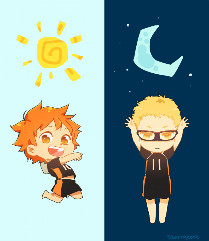 Куроо и Цукки Чиби