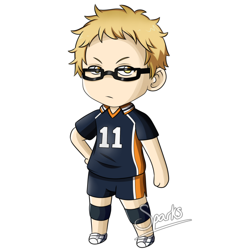 Тсукишима Кей PNG