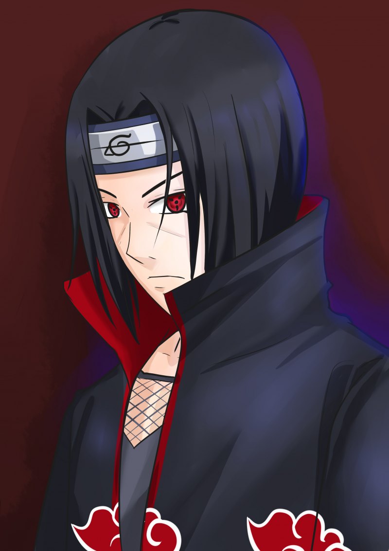 Итачи арт 4к