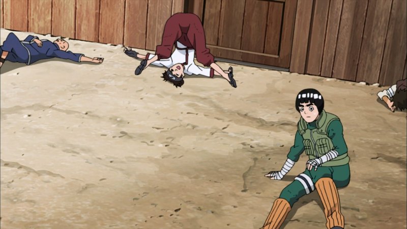 Обито экзамен на чунина