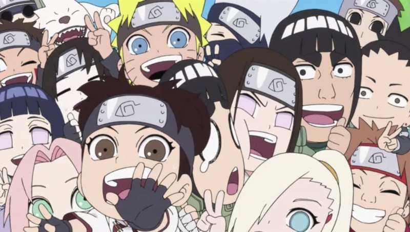 Моменты из Наруто