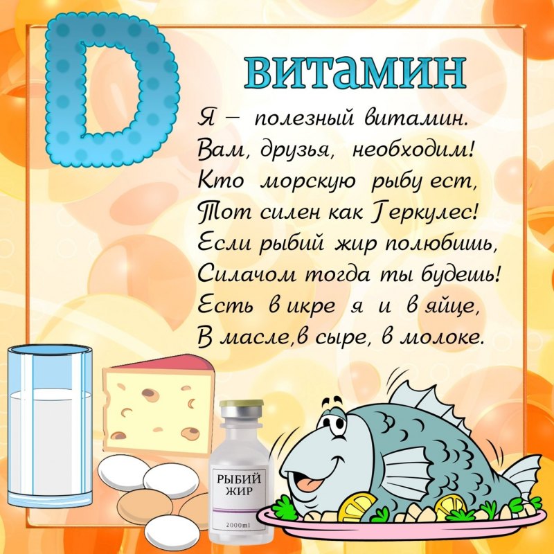 Витамины наши друзья
