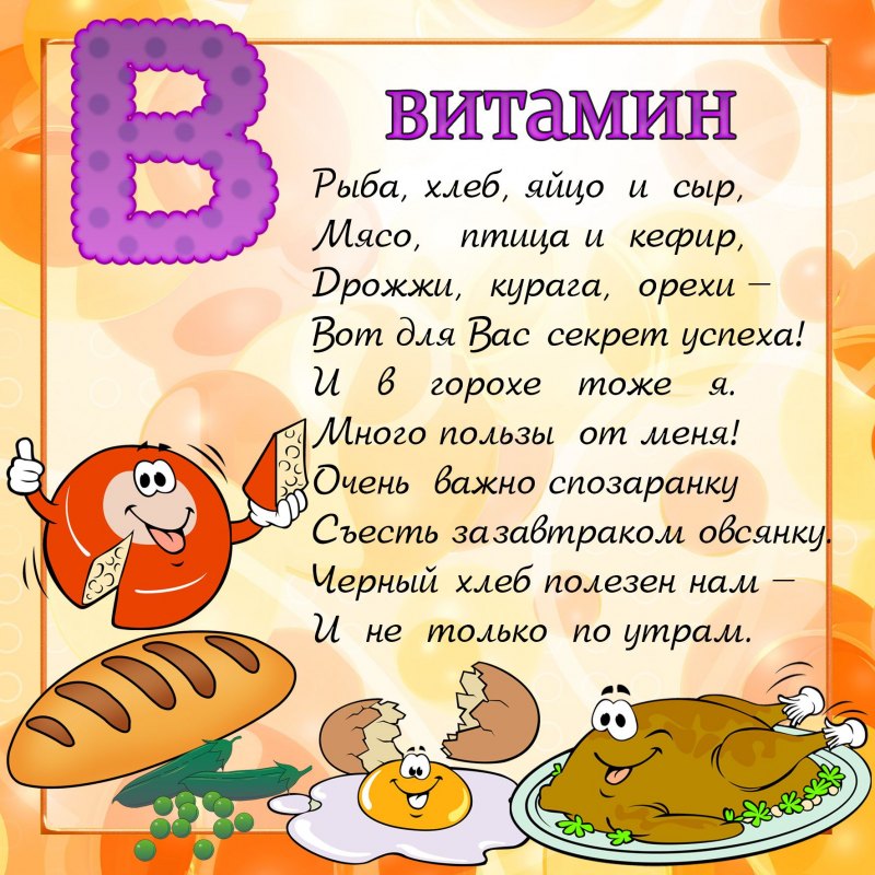Витамины для дошкольников