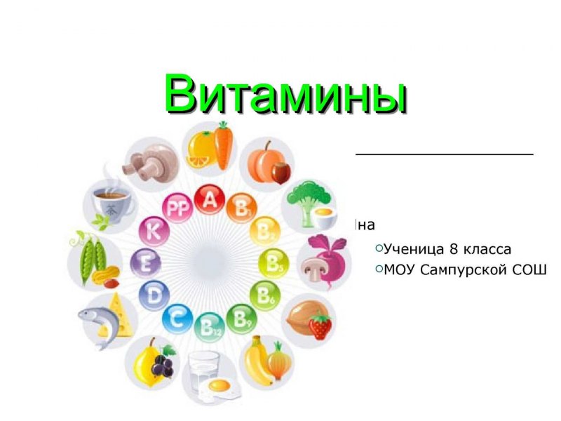 Витамины для детей