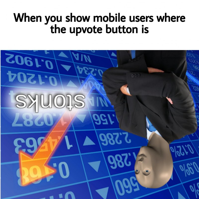 Stinks Stonks Мем