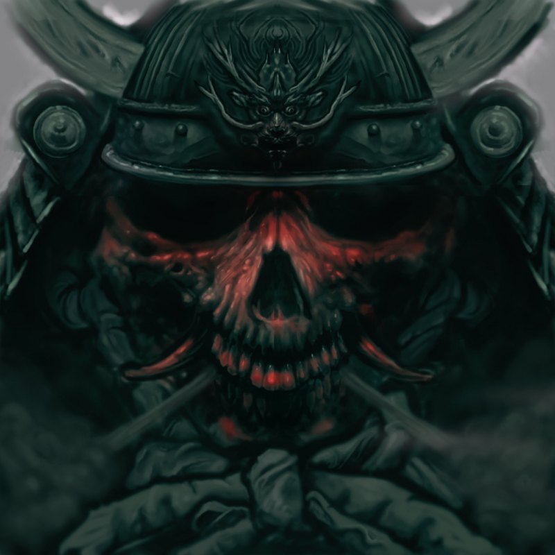 Самурайский череп