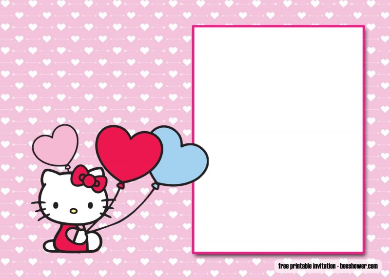 Hello Kitty aesthetic рамка