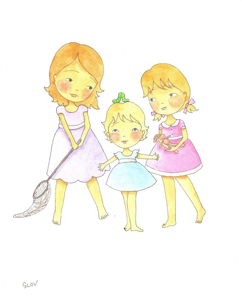 Сестры мультяшные