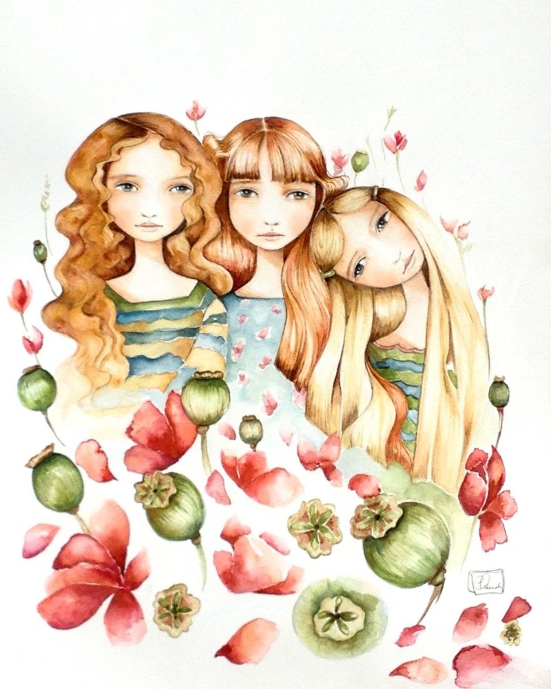 Рисунки для сестры