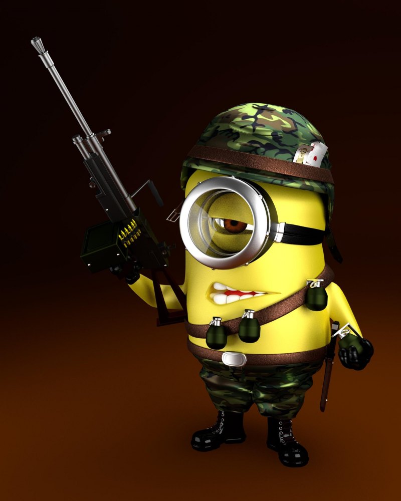 Миньон с автоматом