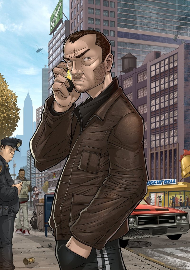 Патрик Браун GTA 4