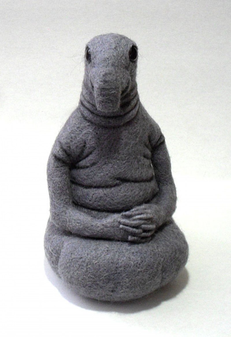 Ждун на прозрачном фоне