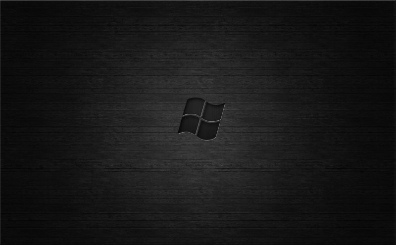 Windows черная заставка