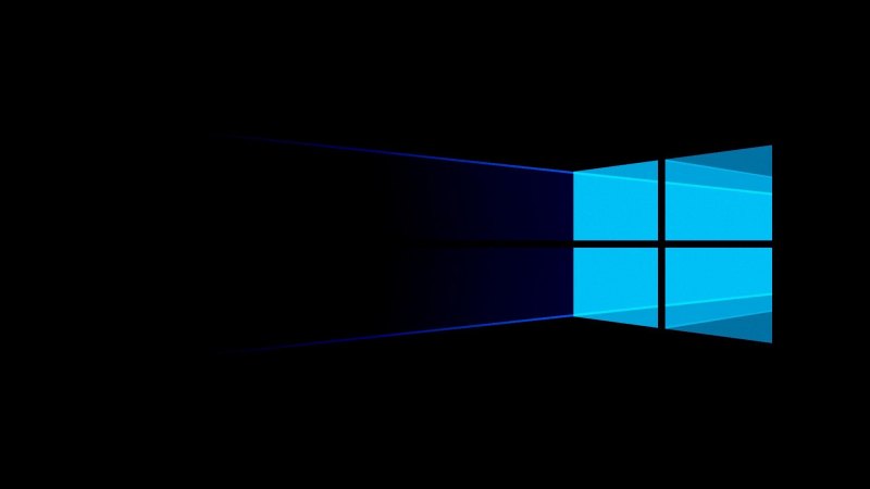 Обои windows 10 black