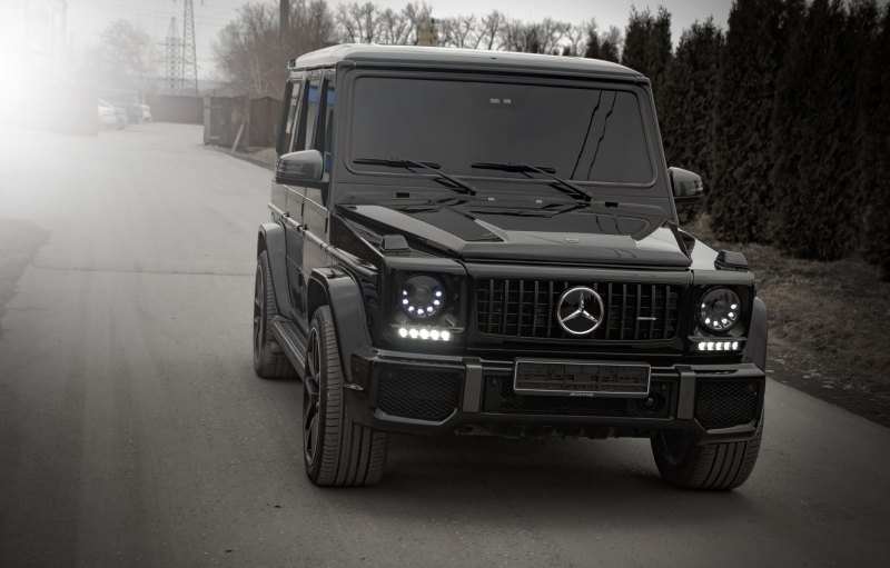 Mercedes g63 AMG Бандитский