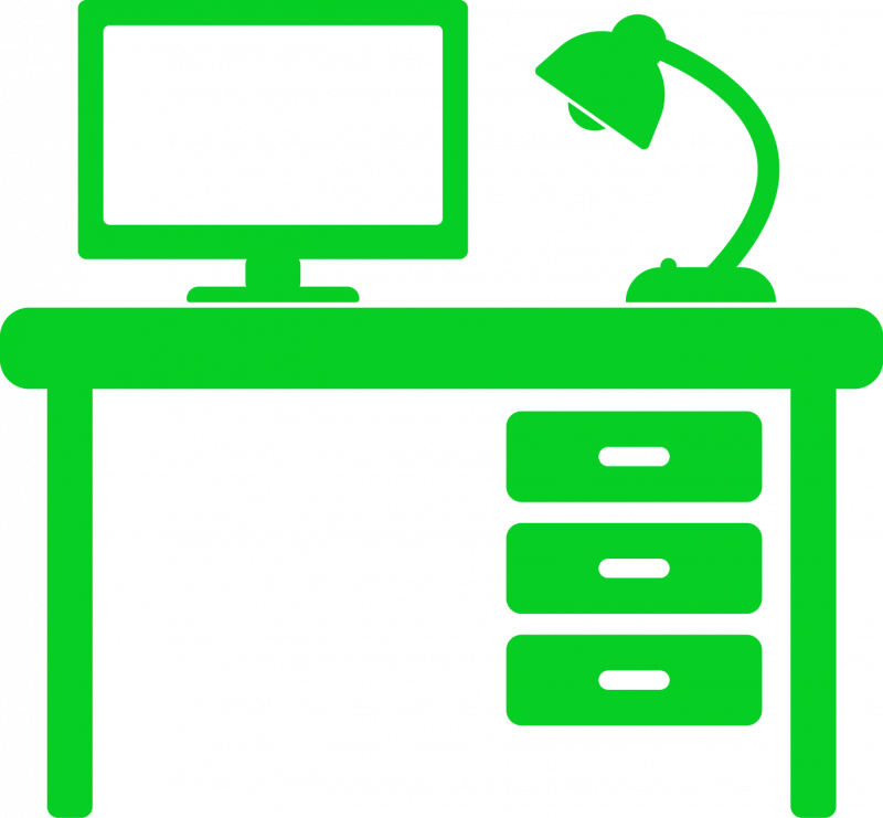 Иконка компьютерный стол