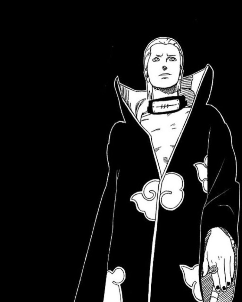 Моменты из манги Наруто Хидан