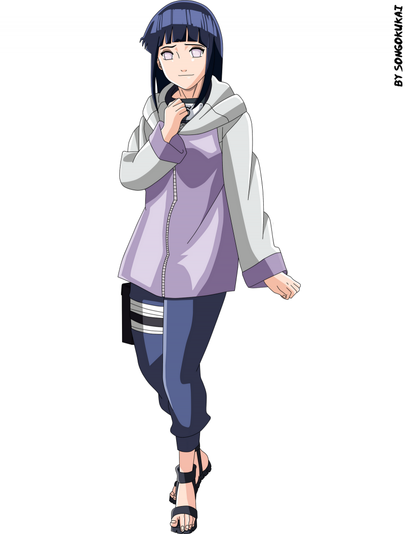 Хината Хьюга 18 слив 3д