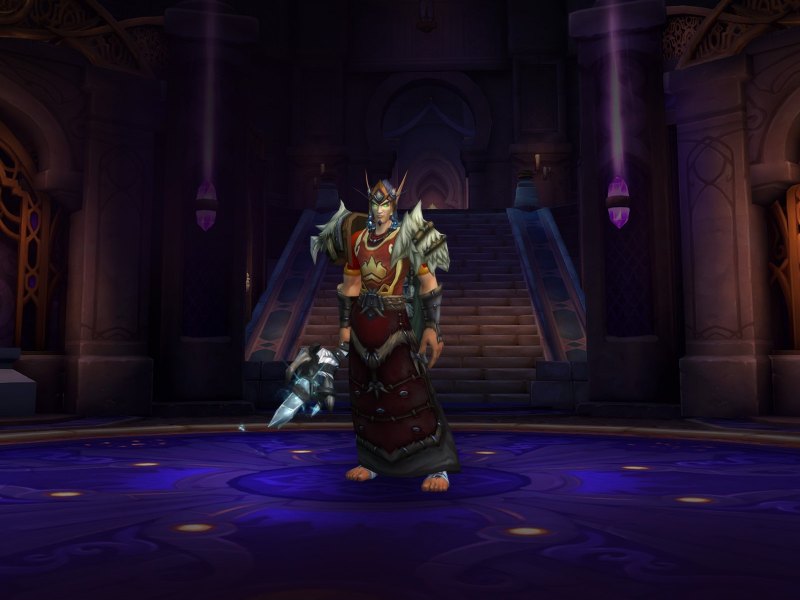 Wow Human Warlock Art