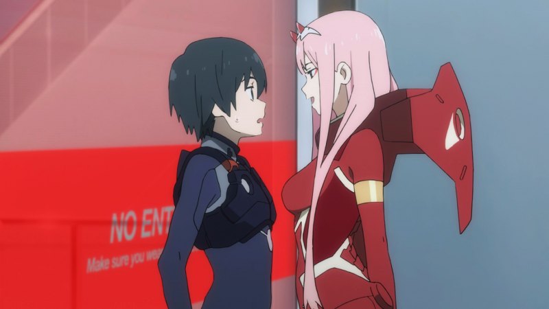 Zero two пиксель арт