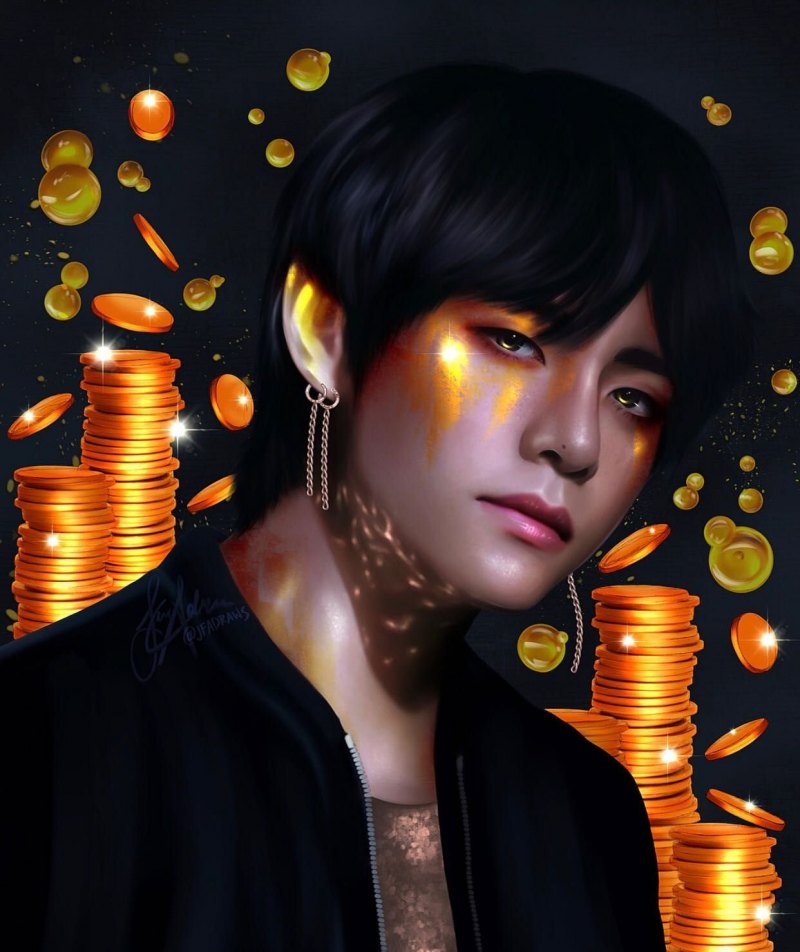 Арт кореец кпоп