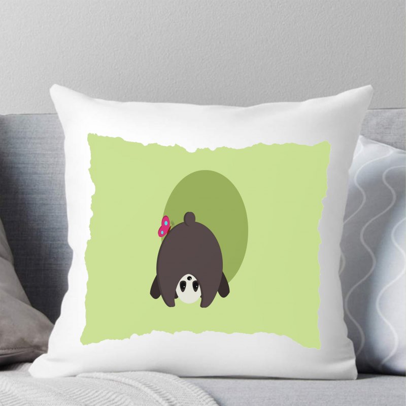 Панда с жвачкой картинка