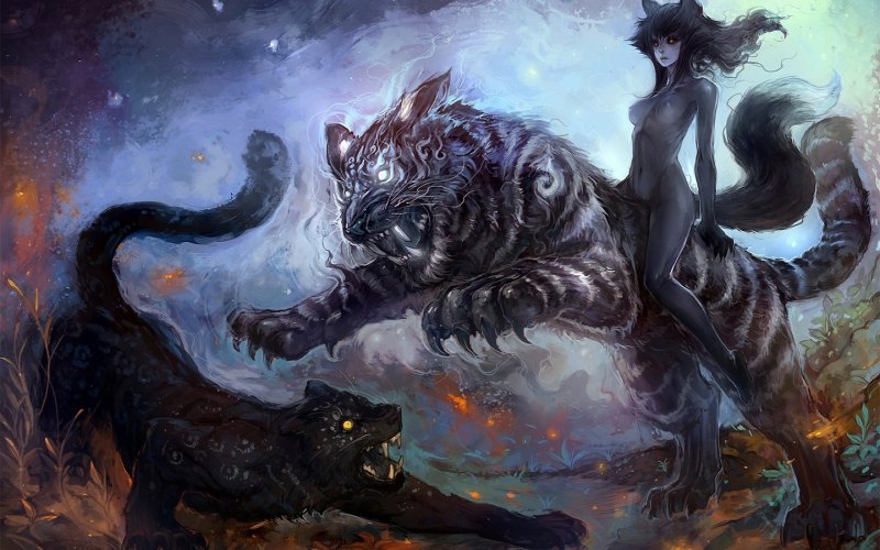 Мифические большие кошки