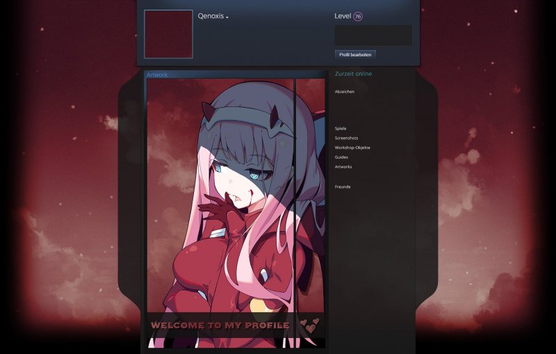 Для витрины иллюстраций в стиме