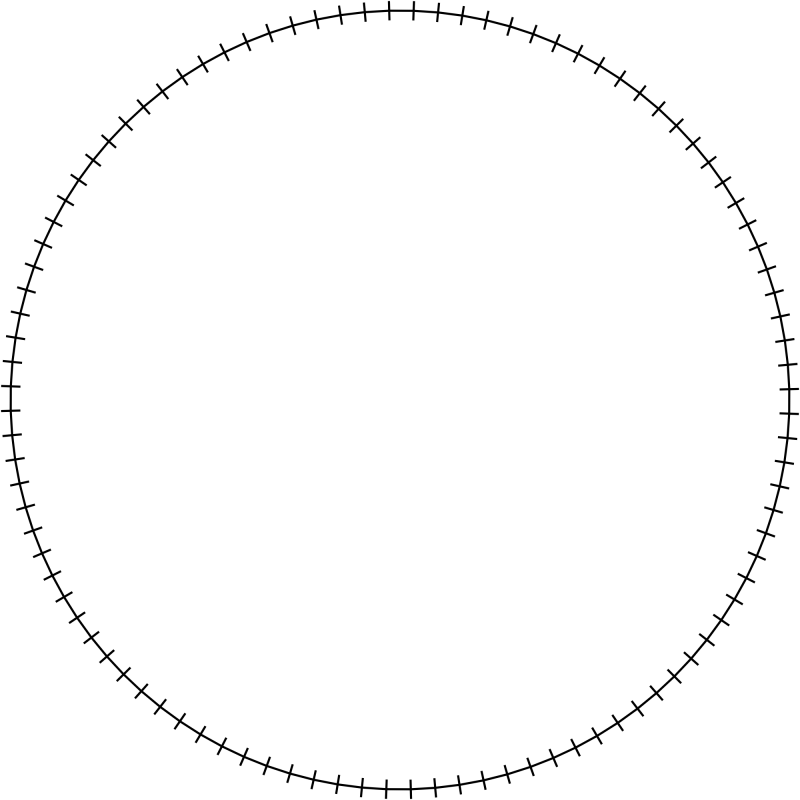 Круг контур