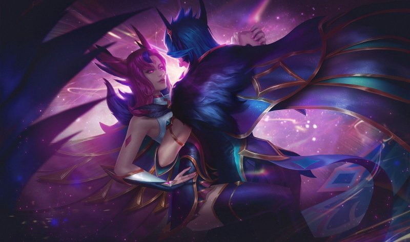 League of Legends шая и Рэйкан 18